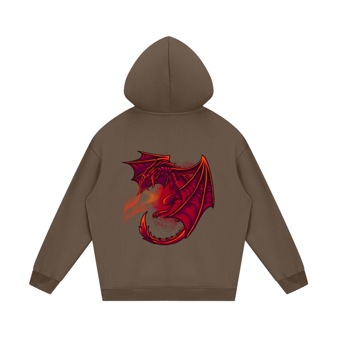 VÉRON dragon emblem on hoodie back 7