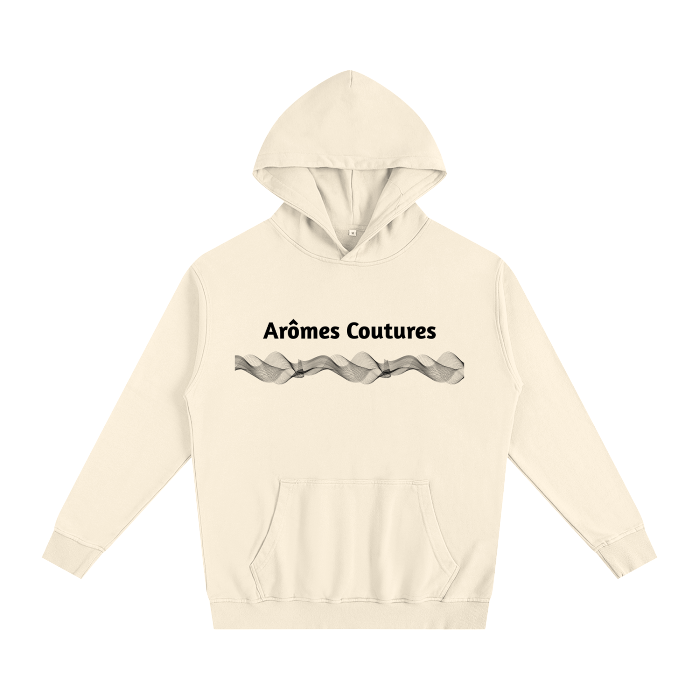 “VÉRON oversized hoodie close-up logo detail” 4