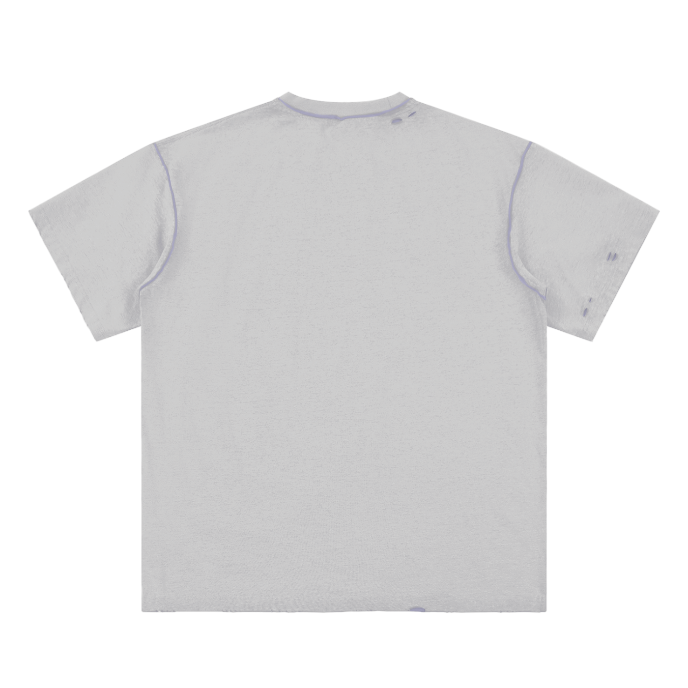 Plain gray t-shirt on a white background