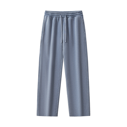 luxury washed sweatpants for men and women 14