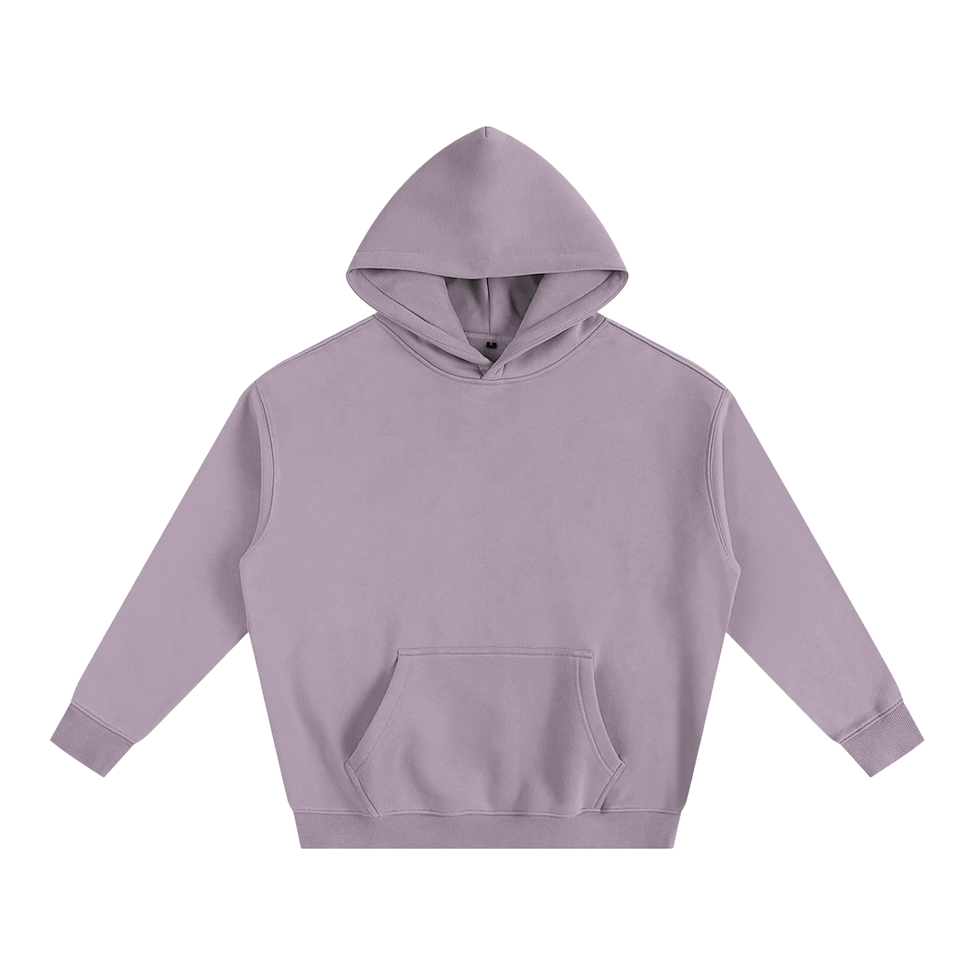 Purple hoodie on a white background