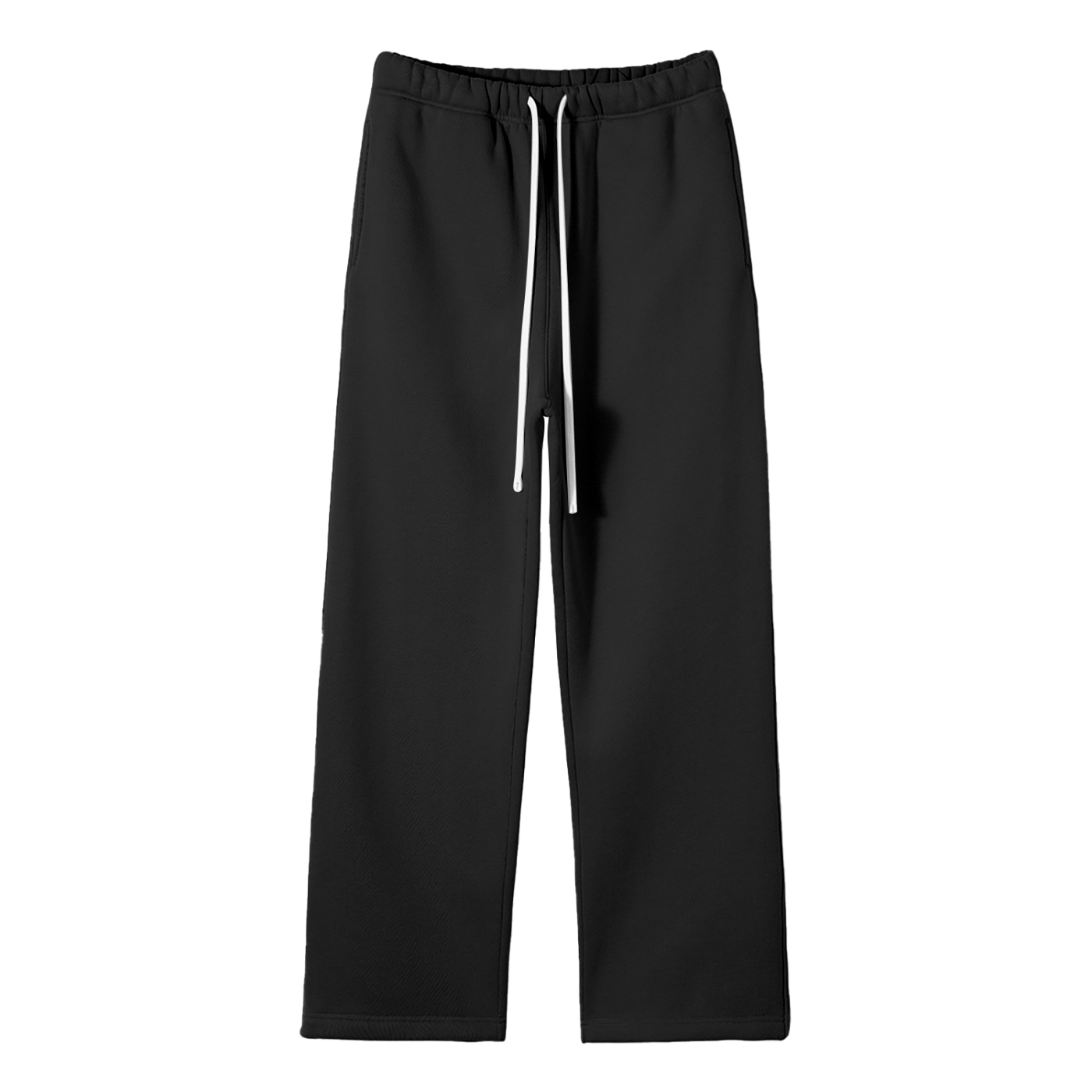 VÉRON Le PADRE heavyweight unisex sweatpants front view in black