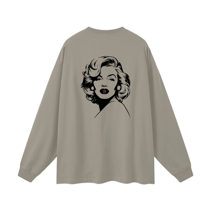 Iconic Marilyn Monroe graphic print on premium streetwear shirt 2