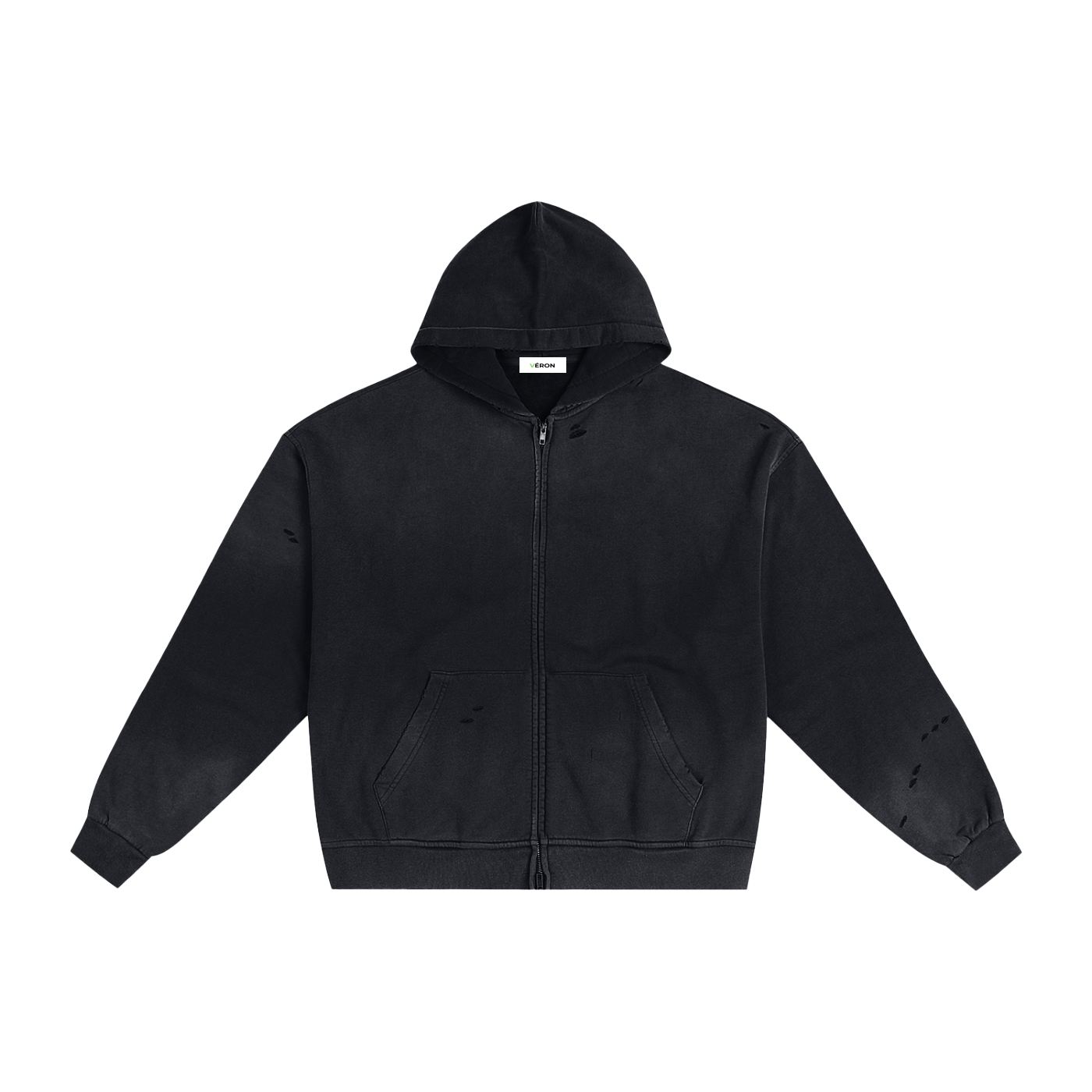 VÉRON Le Clos Mystérieux Heavyweight Zipper Hoodie