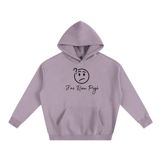 VÉRON J’ai Rien Pigé Oversized Hoodie 1