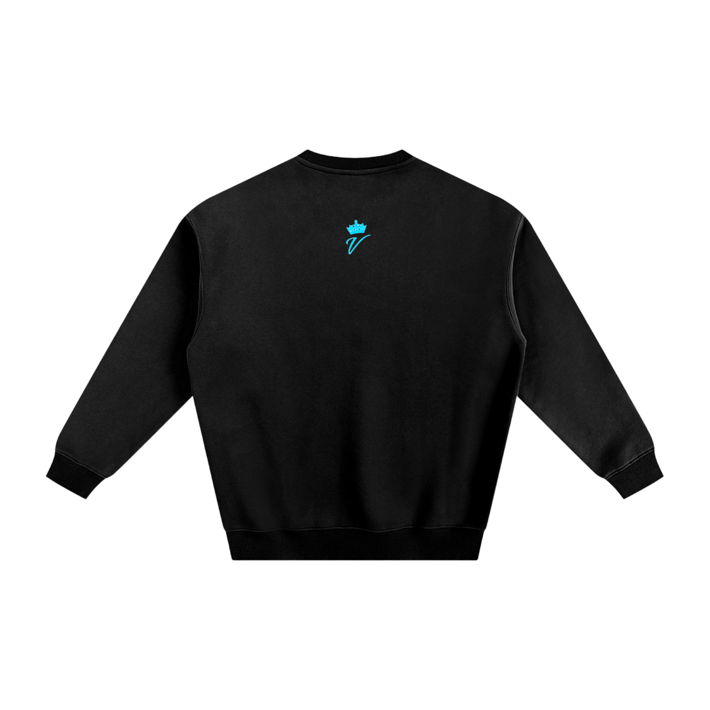 VÉRON Berkeley unisex sweater with modern relaxed fit back.