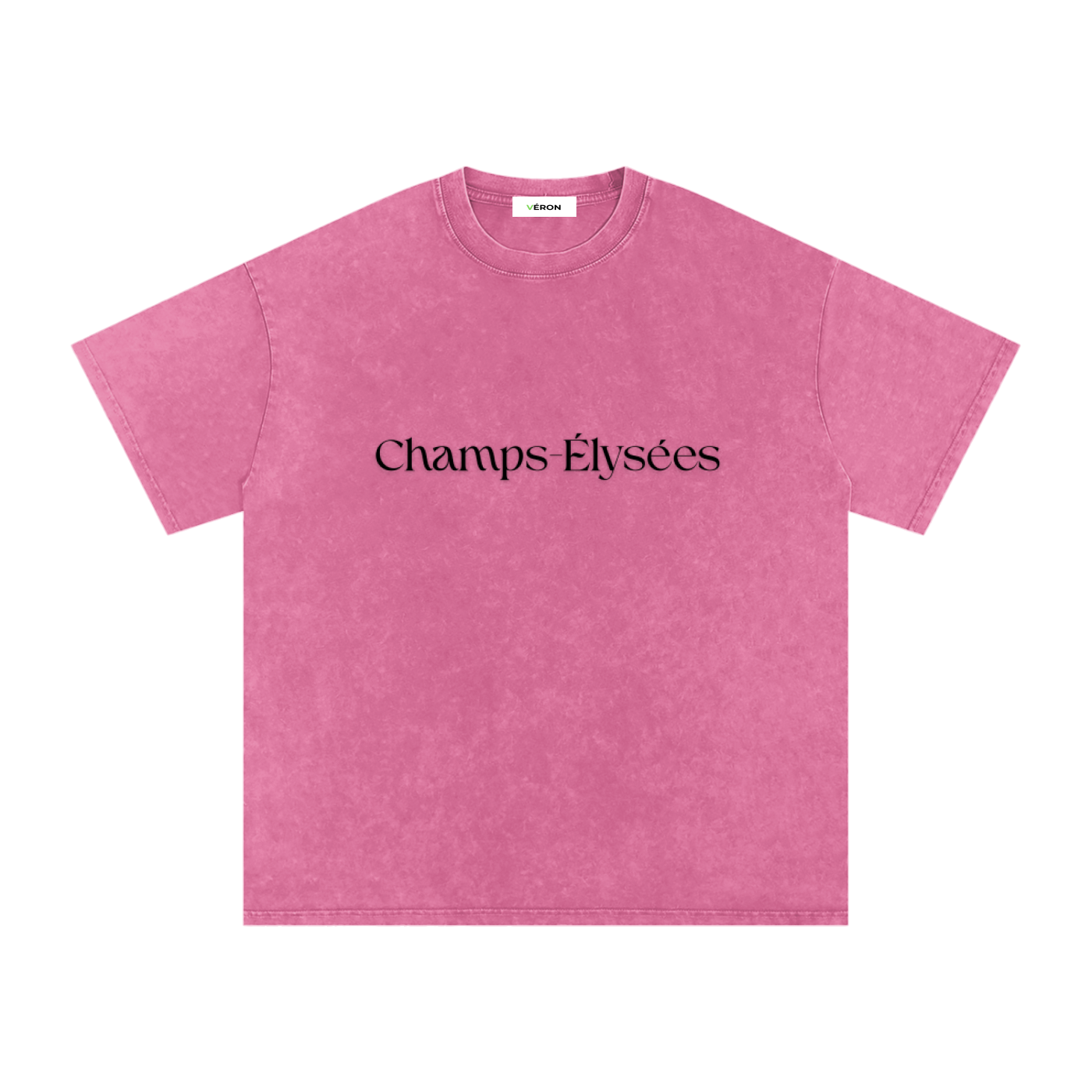veron champs elysees washed t-shirt luxury streetwear 5