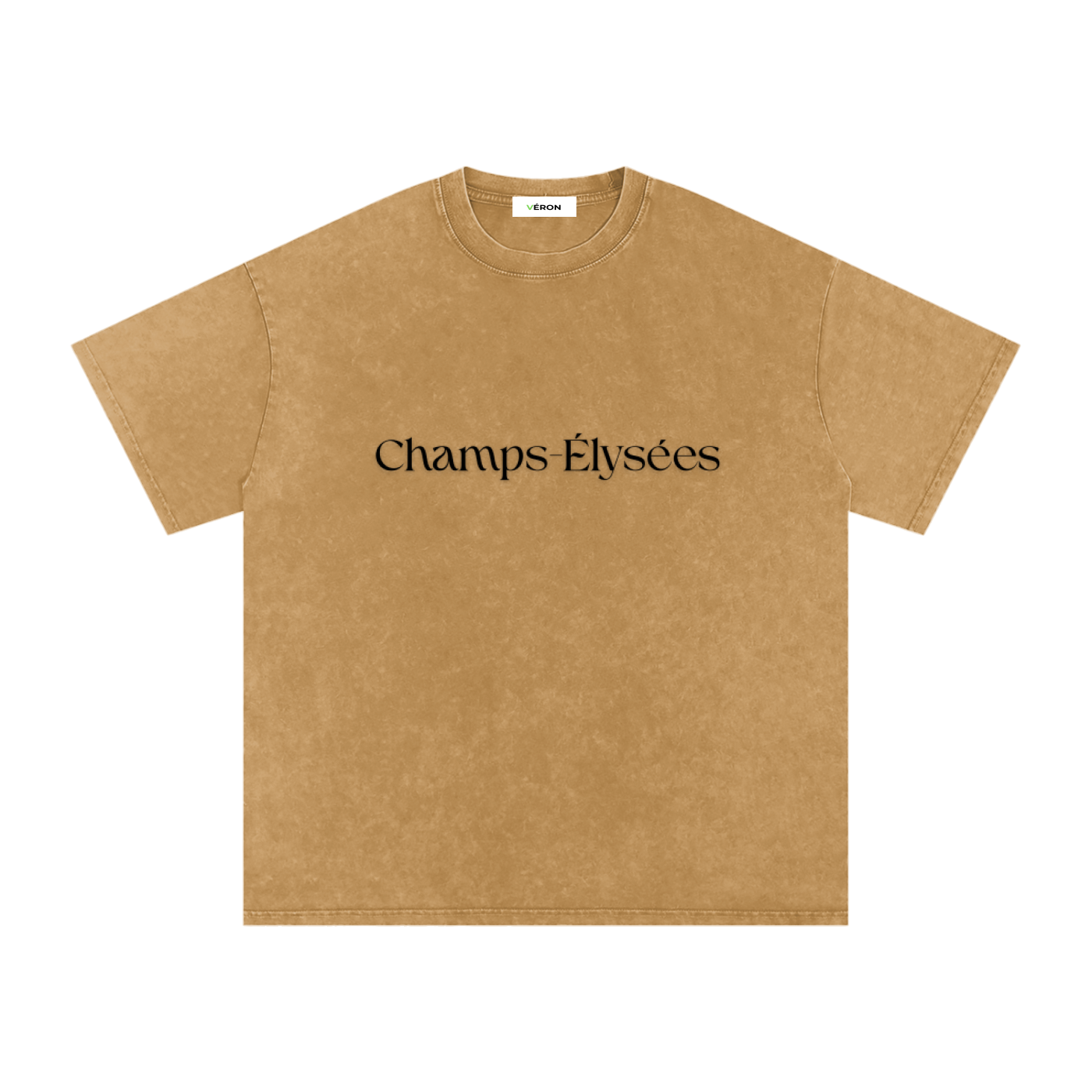 veron champs elysees washed t-shirt luxury streetwear 4