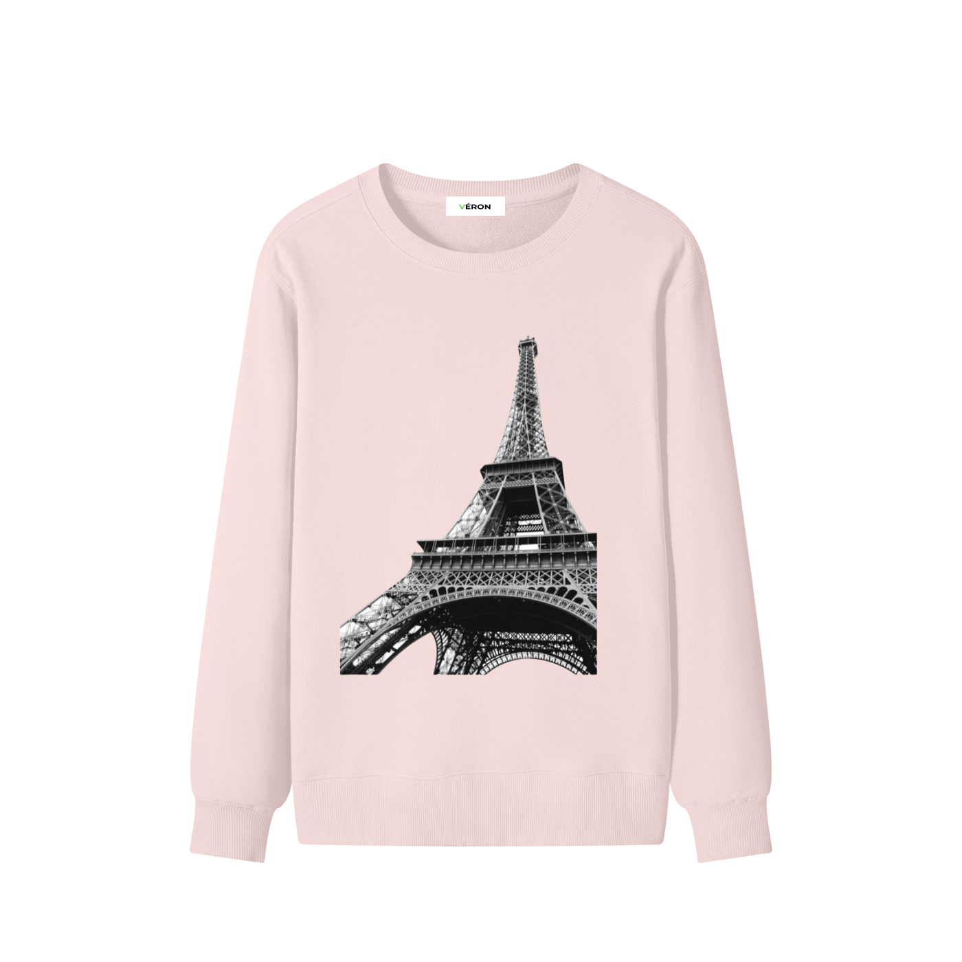 Unisex model wearing VÉRON La Tour Eiffel heavyweight streetwear 3