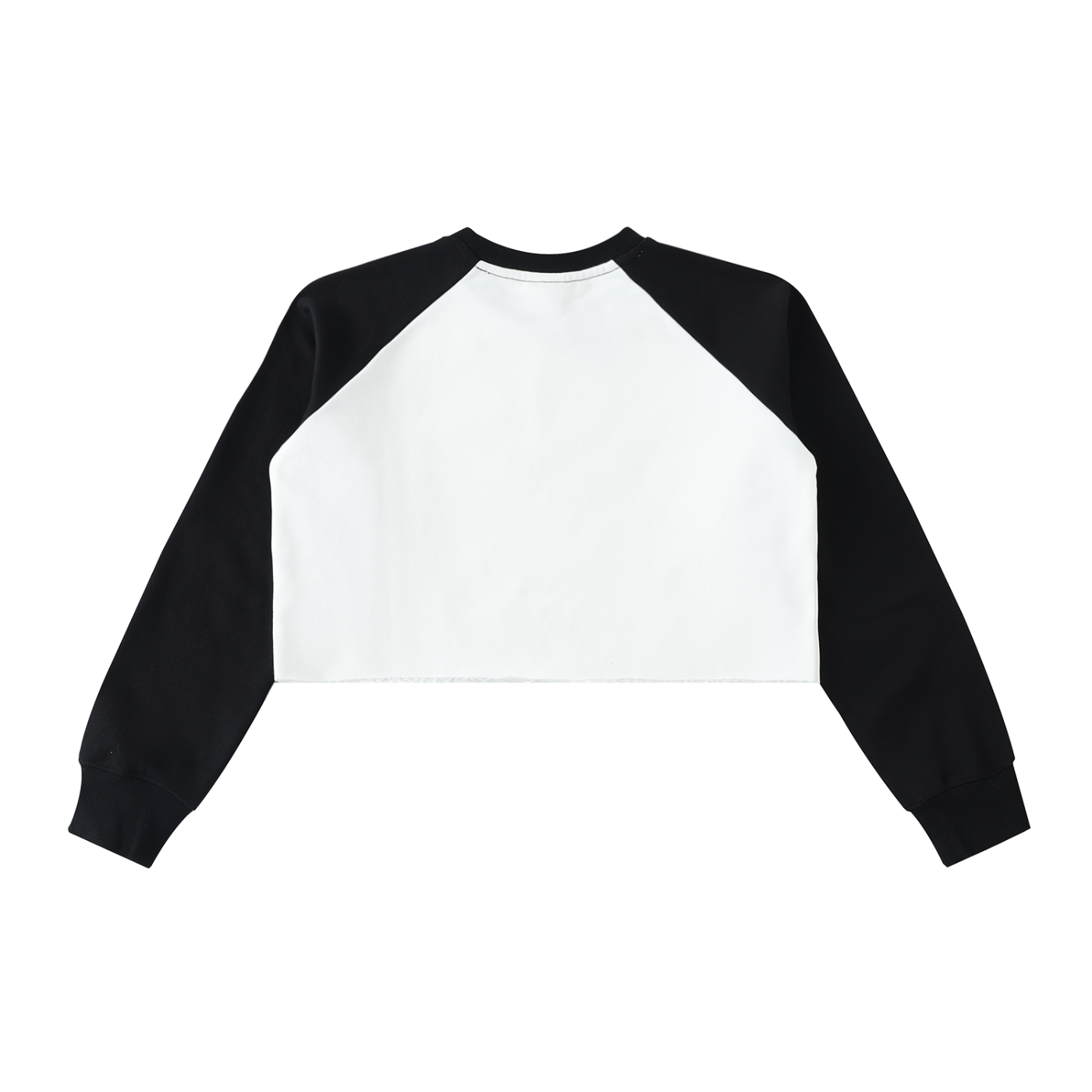 VERON Black and white long-sleeve shirt on a white background