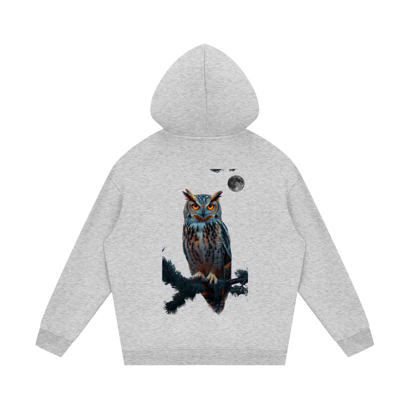 VÉRON Hibou Nocturne premium hoodie 4