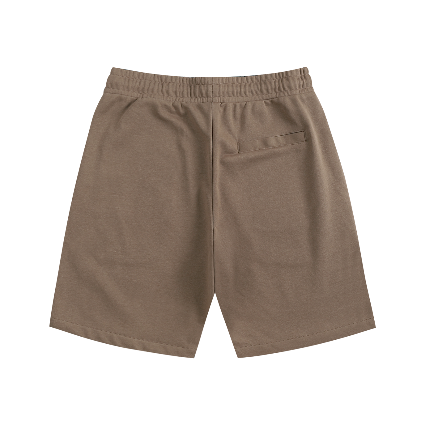 Brown shorts on a white background