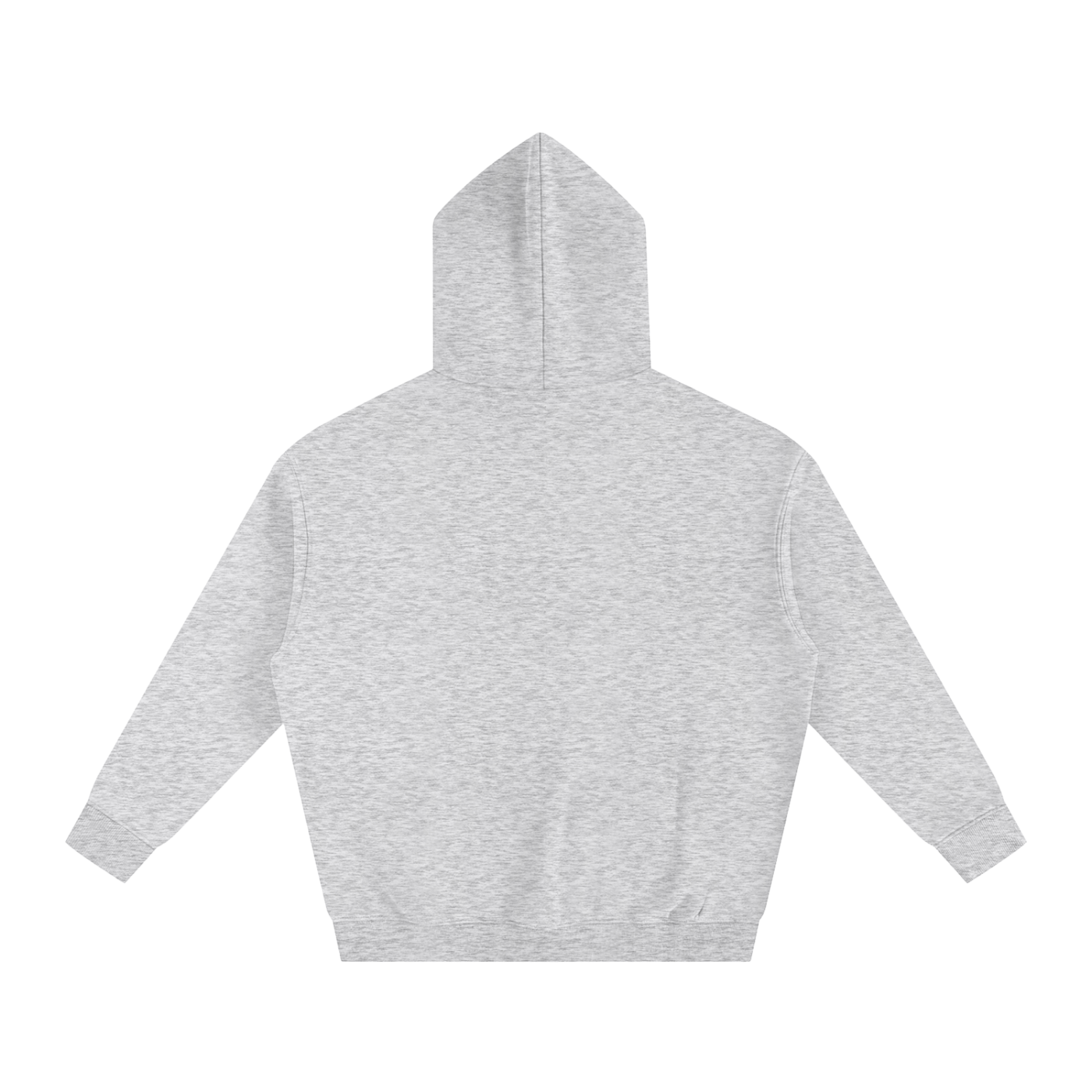 Gray hoodie on a white background