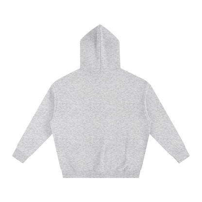 Gray hoodie on a white background