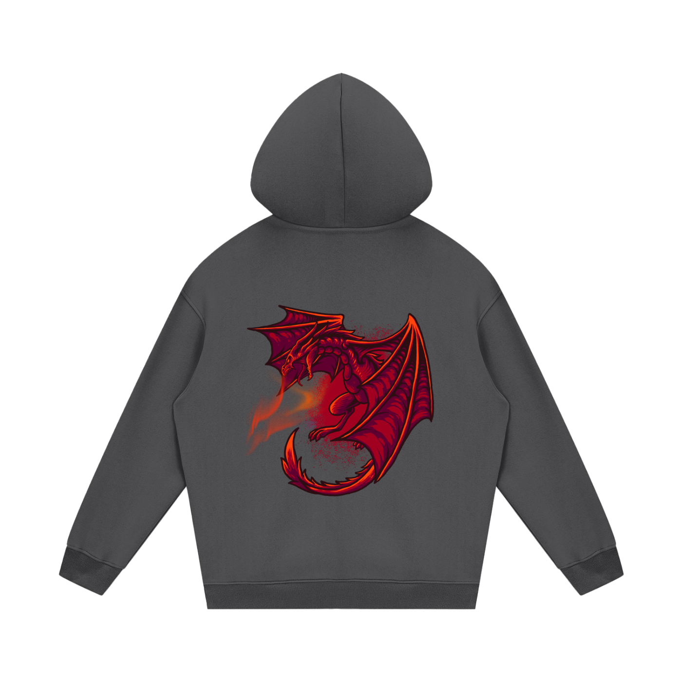 VÉRON dragon emblem on hoodie back 8