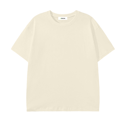Beige t-shirt on a white background with 'VERON' branding.