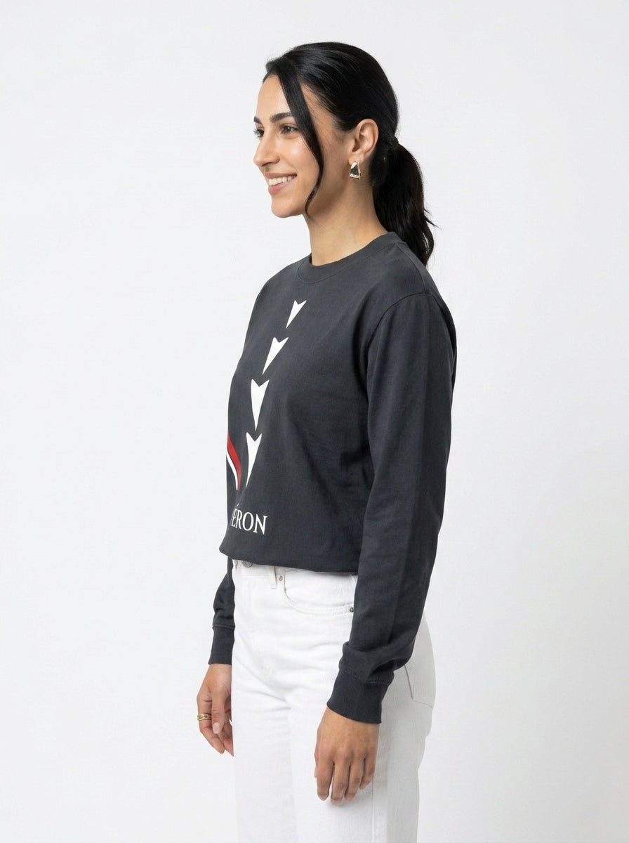VÉRON Le Chevron Unisex Crewneck