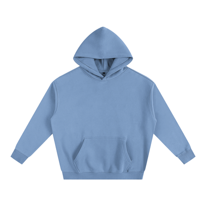 Blue hoodie on a white background