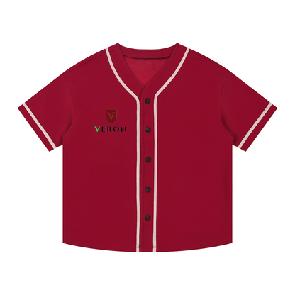 VÉRON Arc de Triomphe unisex button-up shirt front view.