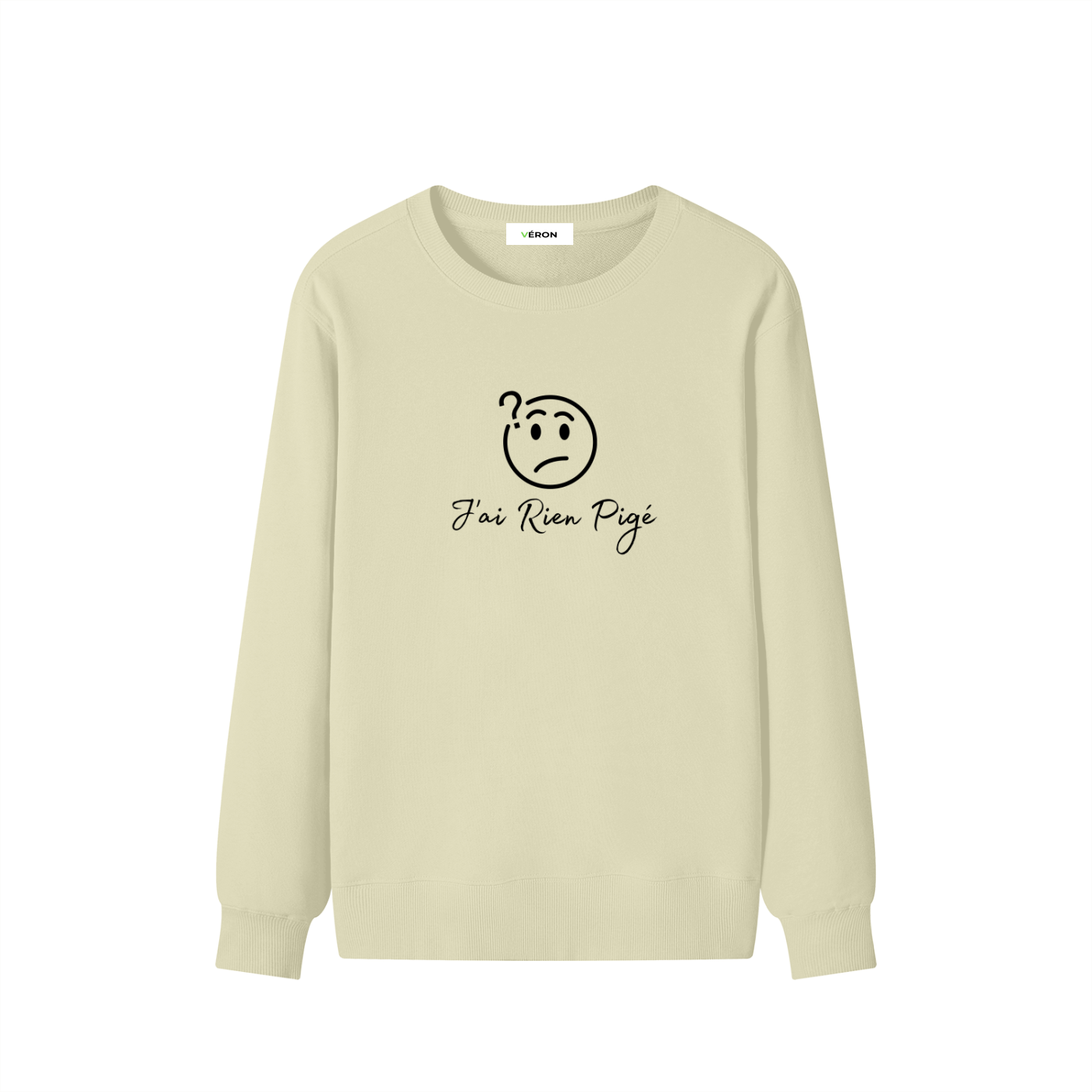 VÉRON J’ai Rien Pigé Heavyweight Sweater