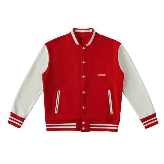 VÉRON Paradis Étoilé premium varsity jacket front view