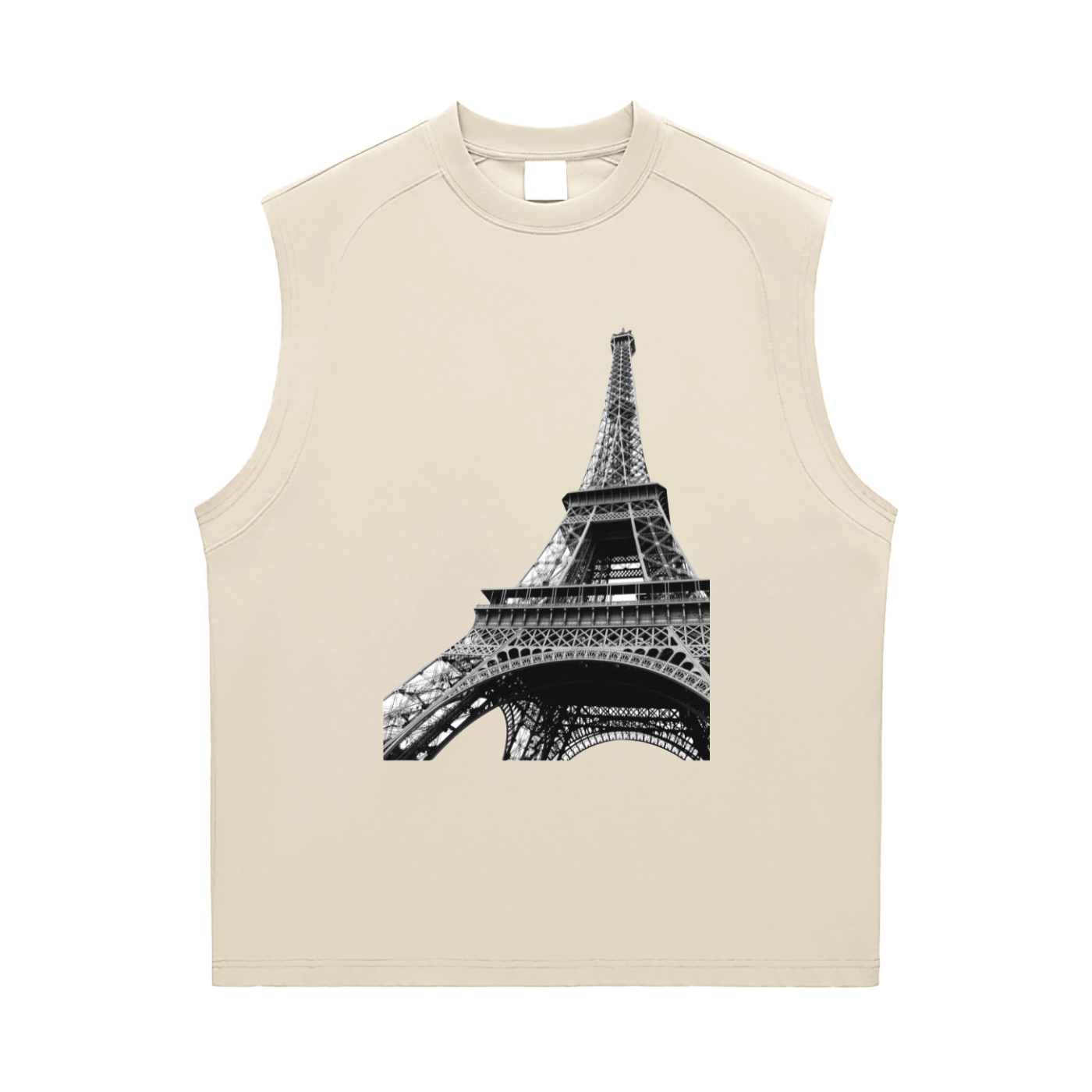 Paris-inspired Eiffel Tower design on VÉRON tank top 5