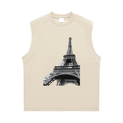 Paris-inspired Eiffel Tower design on VÉRON tank top 5