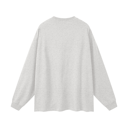 Light gray sweater on a white background