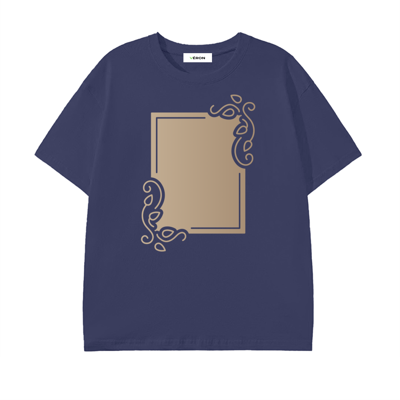 VÉRON Le Mirroir Brun luxury t-shirt for men and women 7