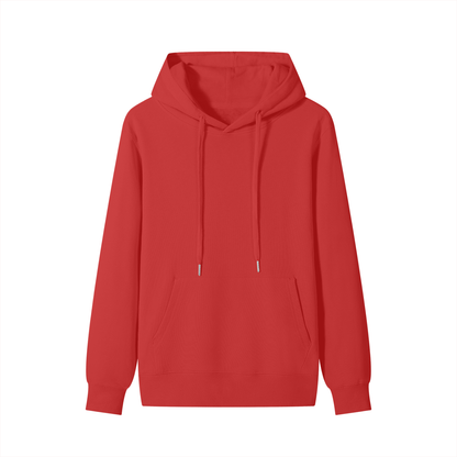 VERON Red hoodie on a white background