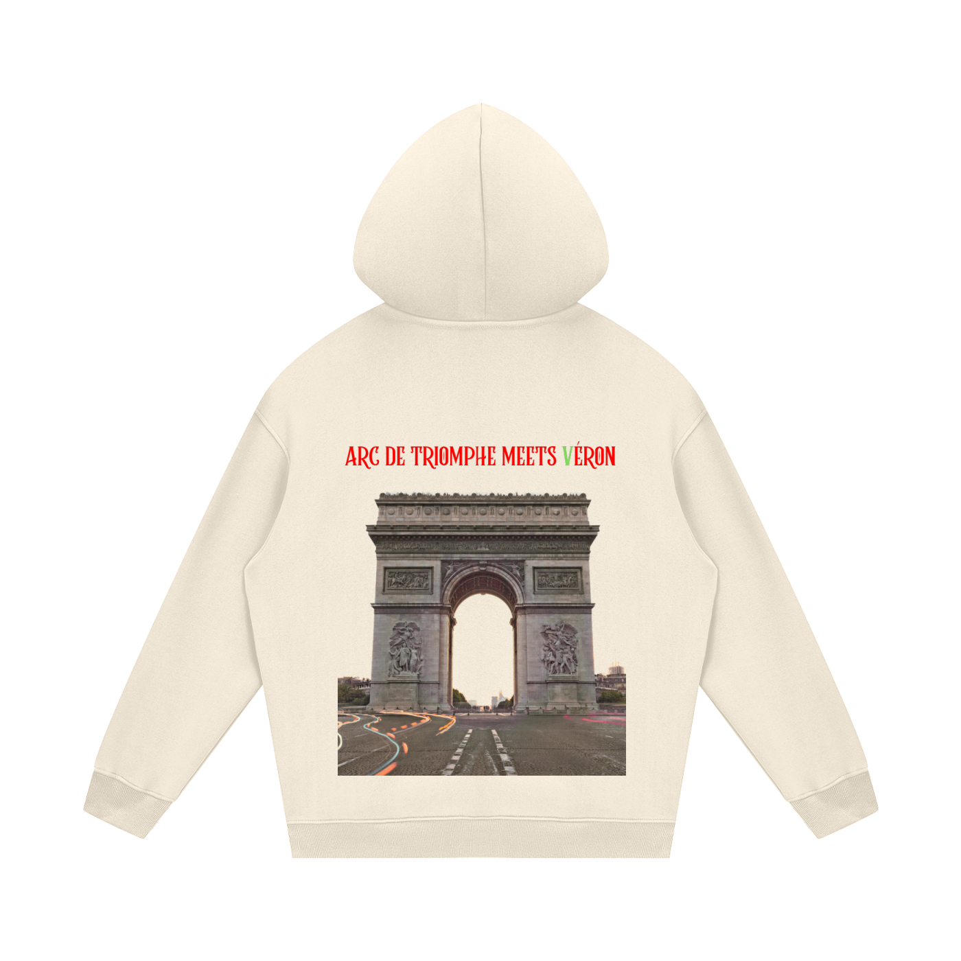 VÉRON Arc de Triomphe Meets VÉRON Premium Unisex Hoodie