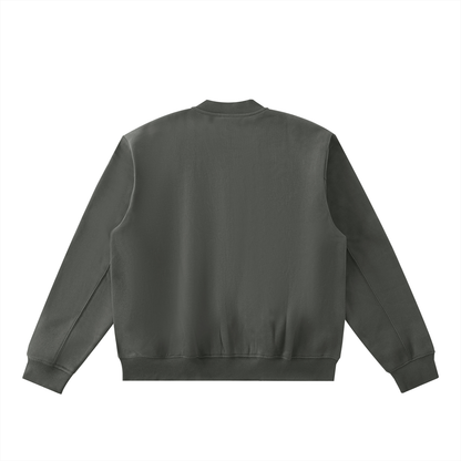 Back view of VÉRON Oracle Suprême premium unisex jacket street style