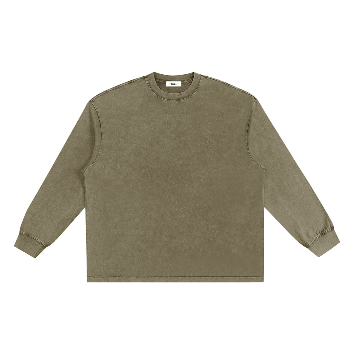 VÉRON Le Mirage vintage washed long sleeve shirt 8