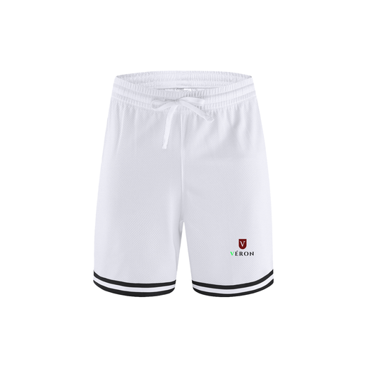 VÉRON Avenue de l’Odyssée Men’s Shorts front view with premium fit.

