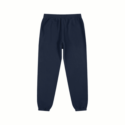 VERON Navy blue sweatpants on a white background