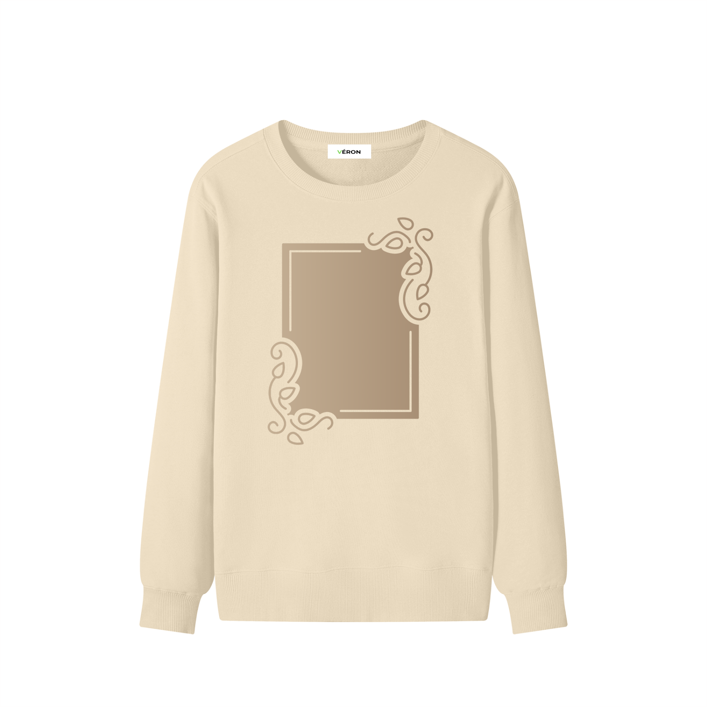 veron le mirroir brun premium heavyweight sweatshirt 10