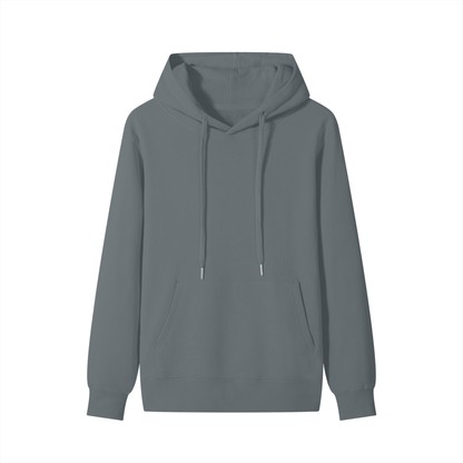 Gray hoodie on a white background