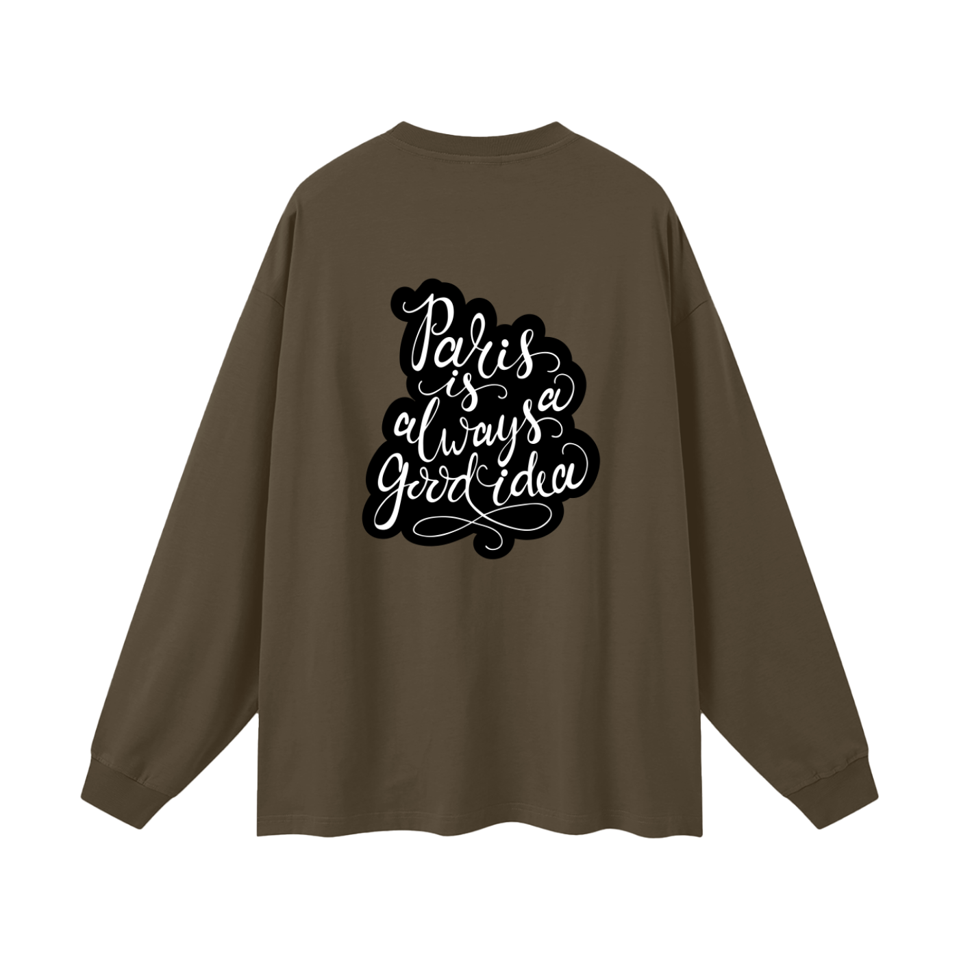 Luxury high-quality oversized long sleeve shirt by VÉRON Paris 8