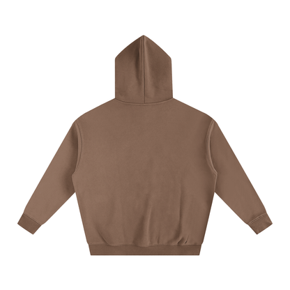 VERON Brown hoodie on a white background
