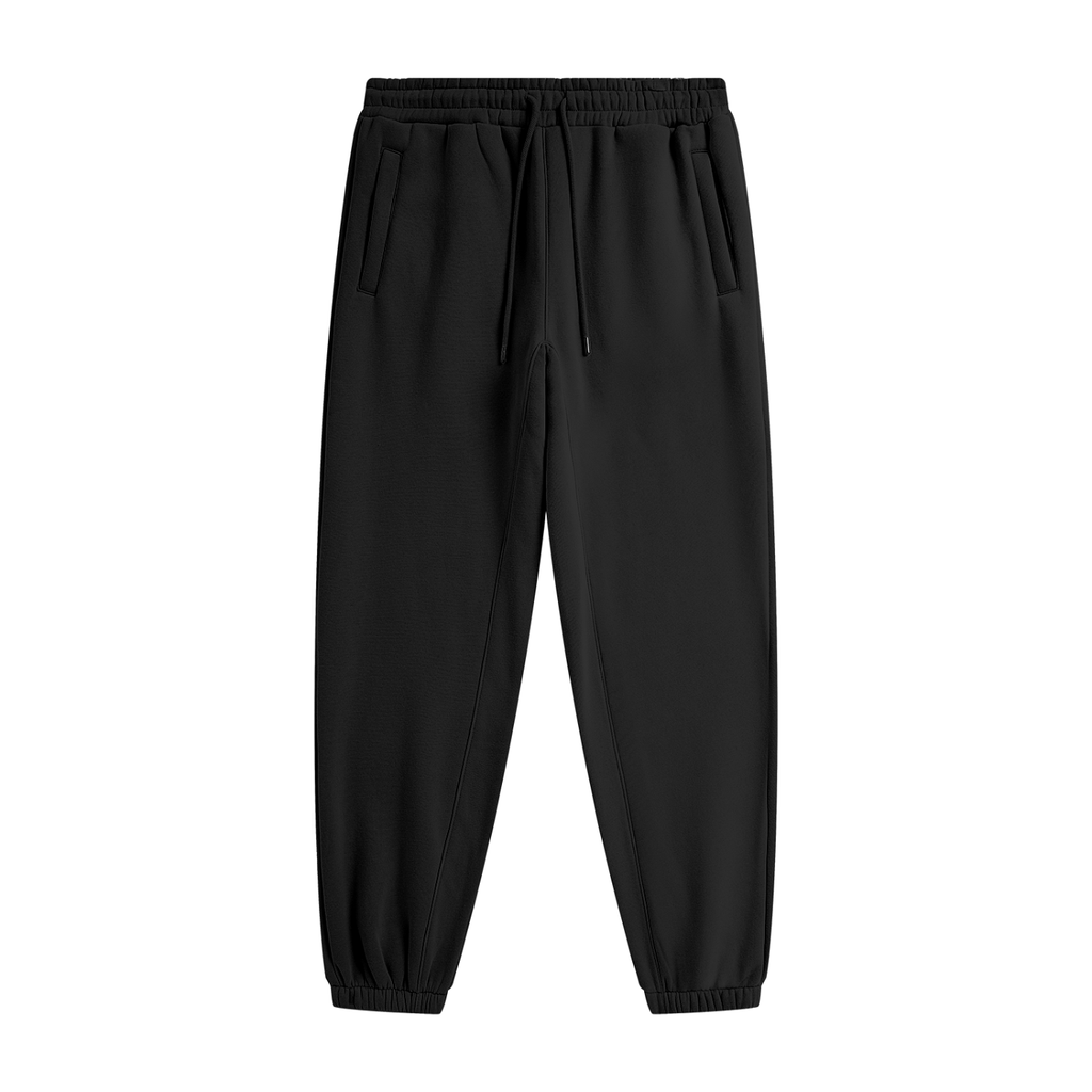 Black Sweatpants on a white background