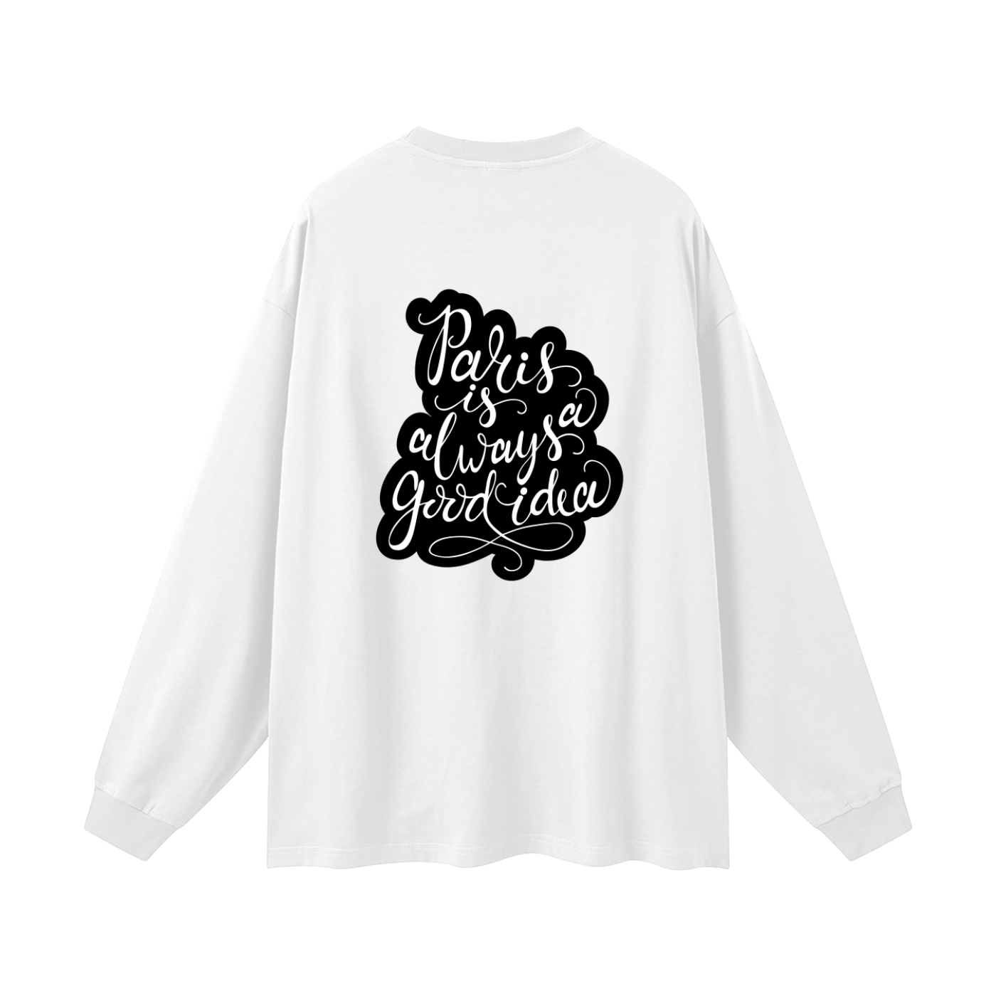 Luxury high-quality oversized long sleeve shirt by VÉRON Paris 5