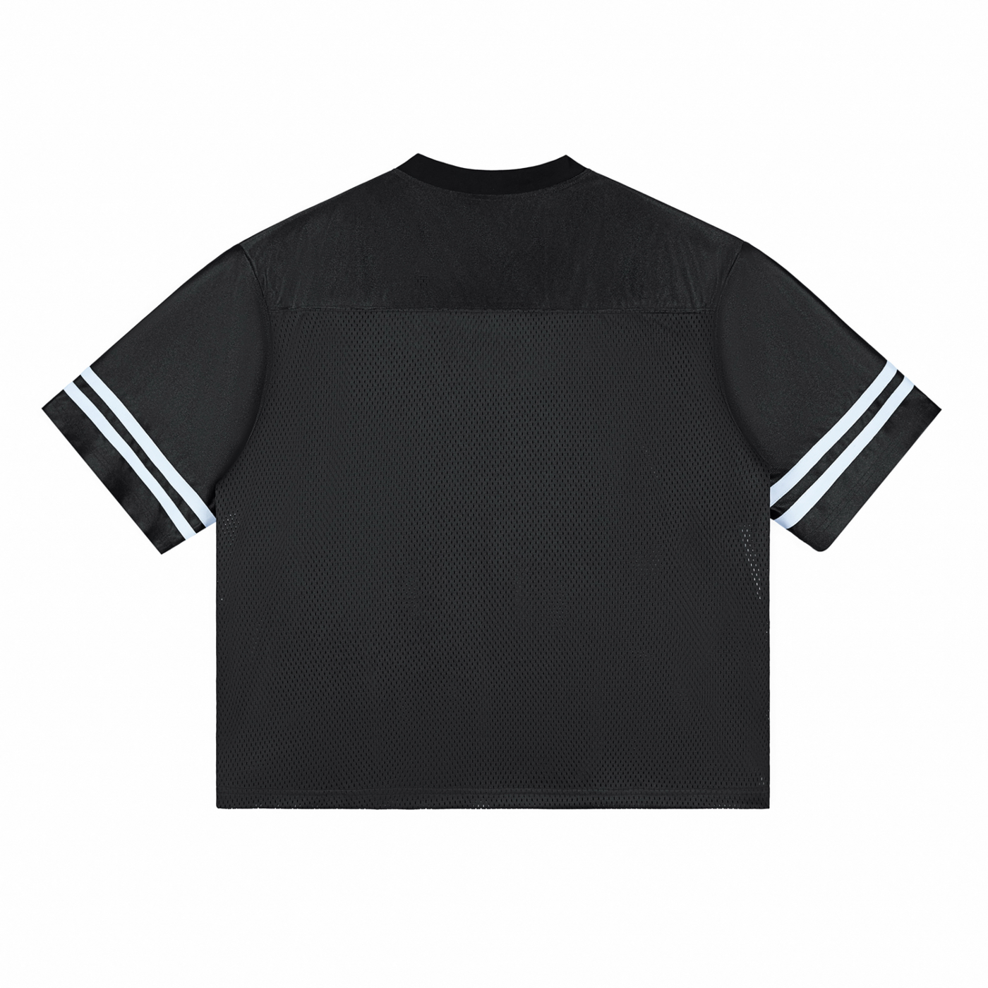 Model wearing VÉRON Le Monastère luxury streetwear tee 7
