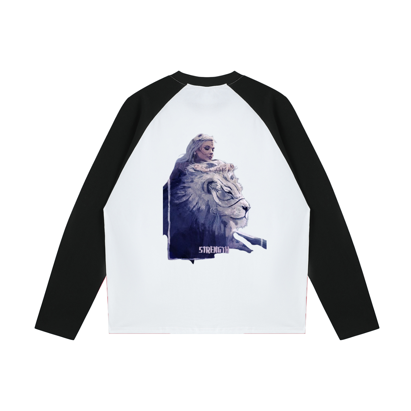 Model styling VÉRON La Fille long sleeve in casual urban outfit 4
