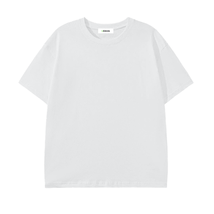 White t-shirt on a white background with 'VERON' branding.