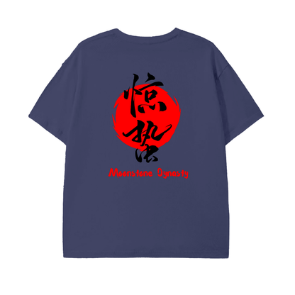 “Model wearing VÉRON Moonstone Dynasty shirt casual luxury outfit” 8