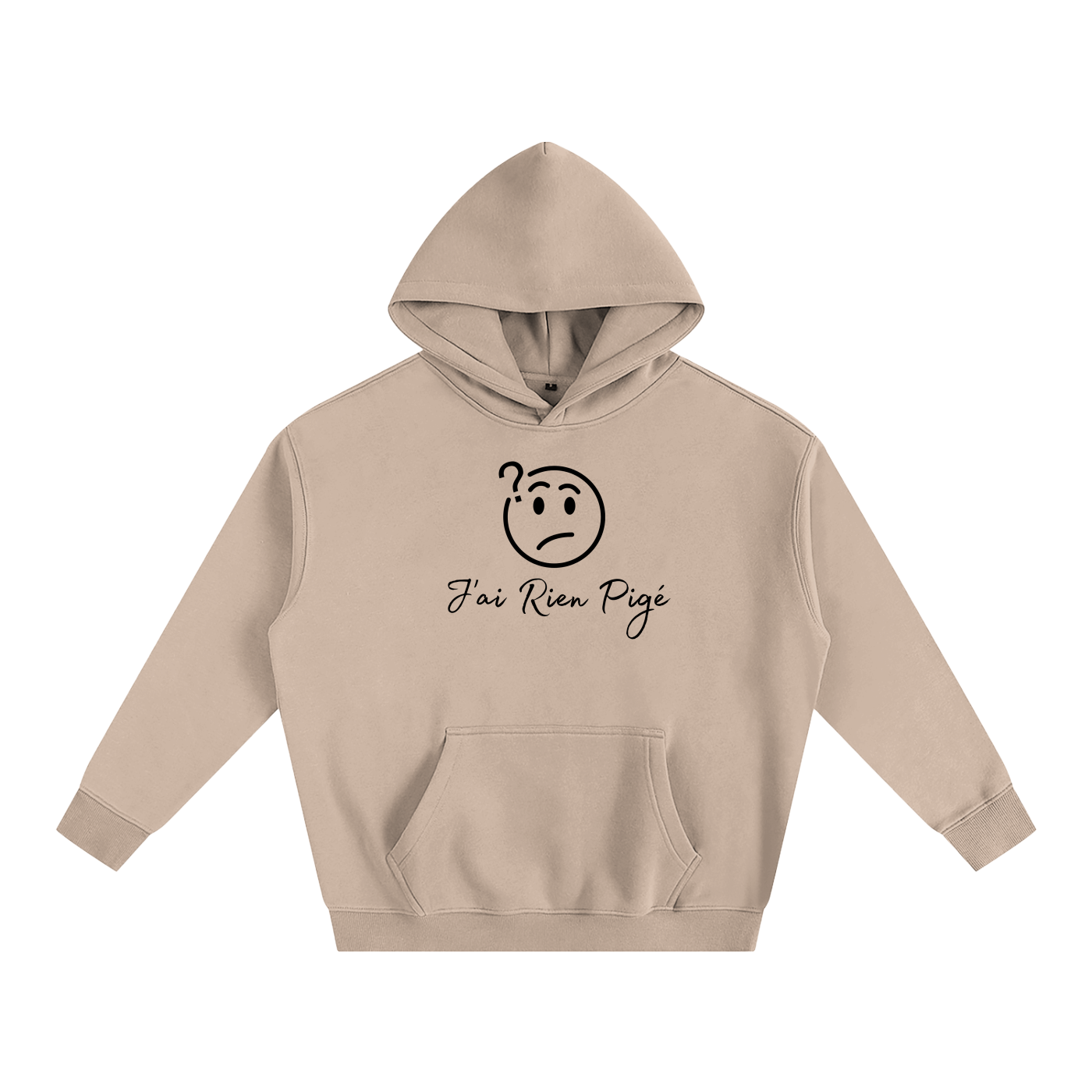 VÉRON J’ai Rien Pigé Oversized Hoodie 5
