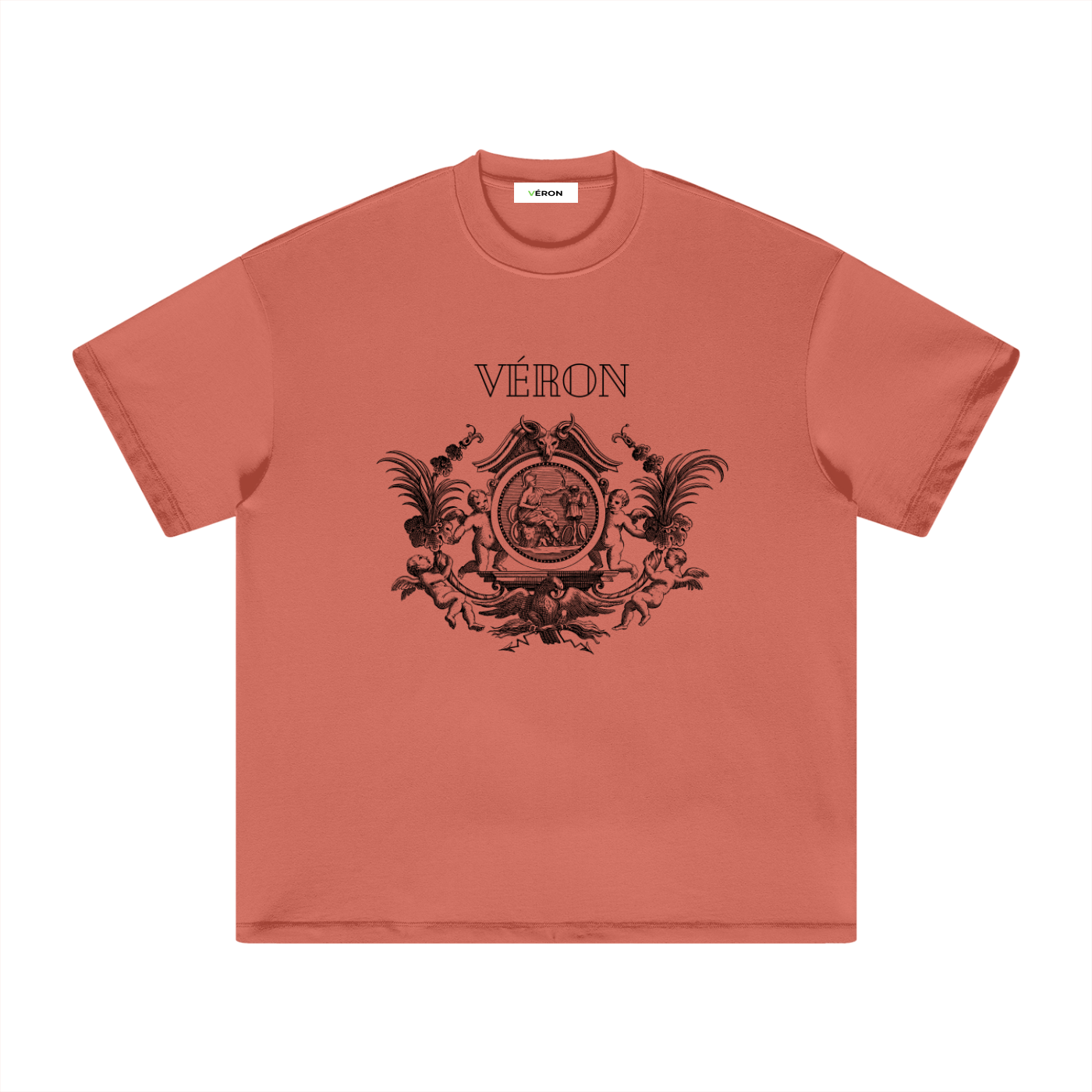 VÉRON Héritage Heavyweight Premium T-shirt unisex streetwear 5