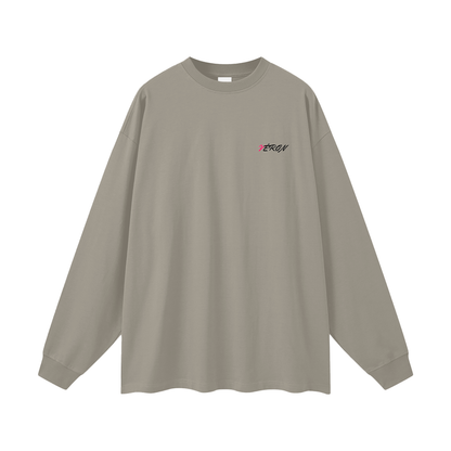 VÉRON La Trémoille Unisex Premium Long Sleeve Shirt back view 7.

