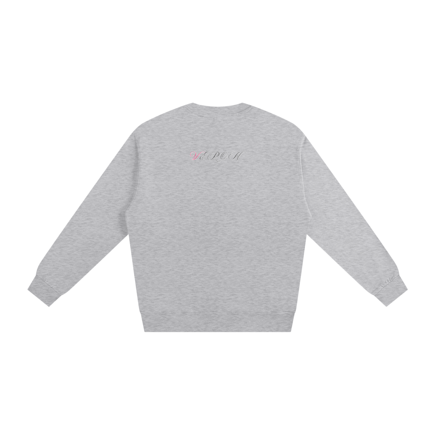 VÉRON La Nationale sweater showing premium stitching back.

