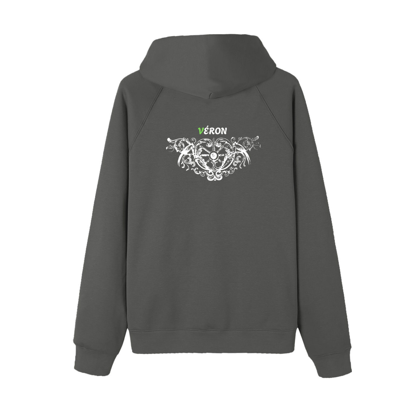 Model wearing VÉRON Quai d’Orsay Paris-inspired streetwear hoodie 5